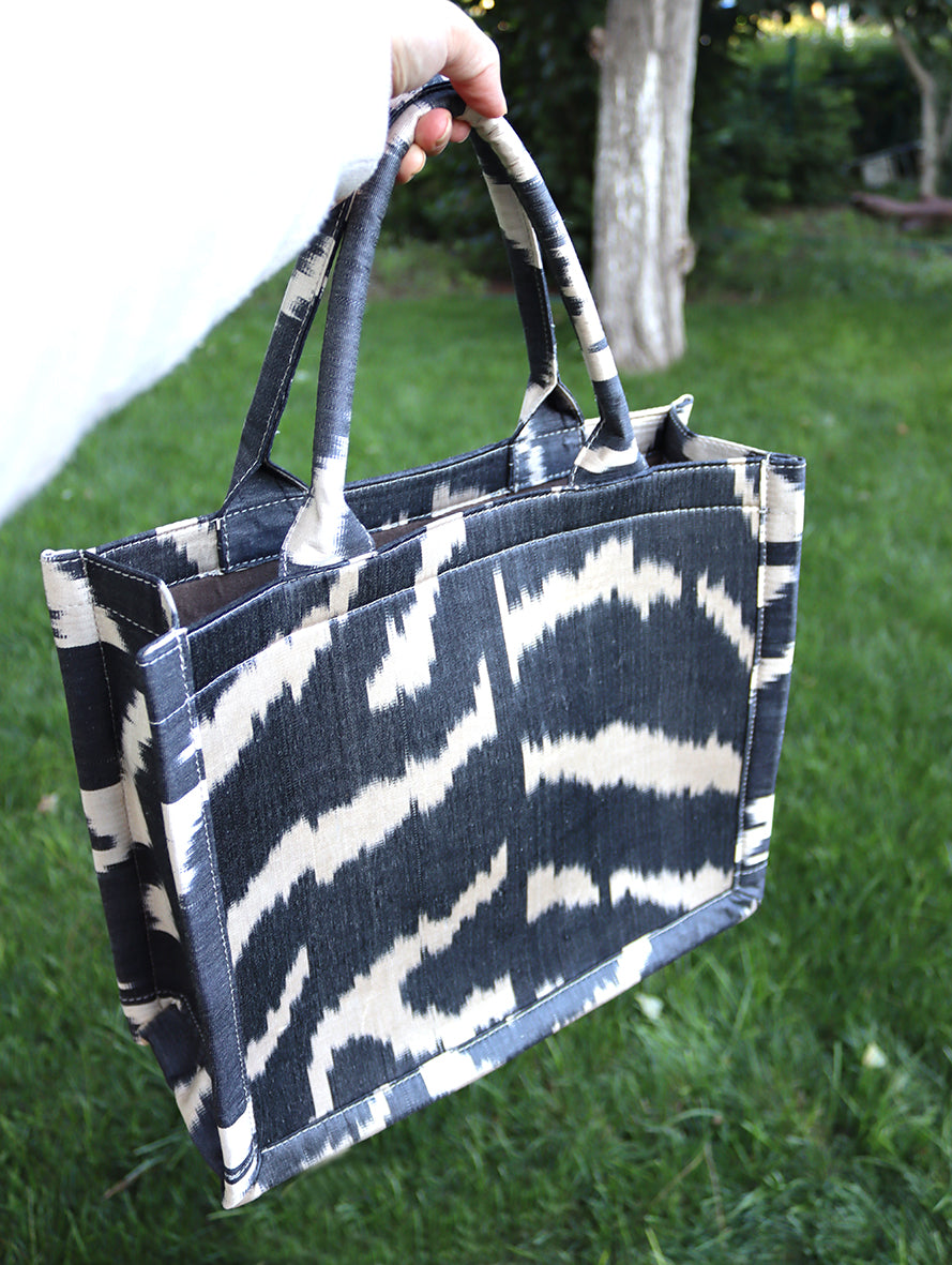 silk ikat mini totebag 002
