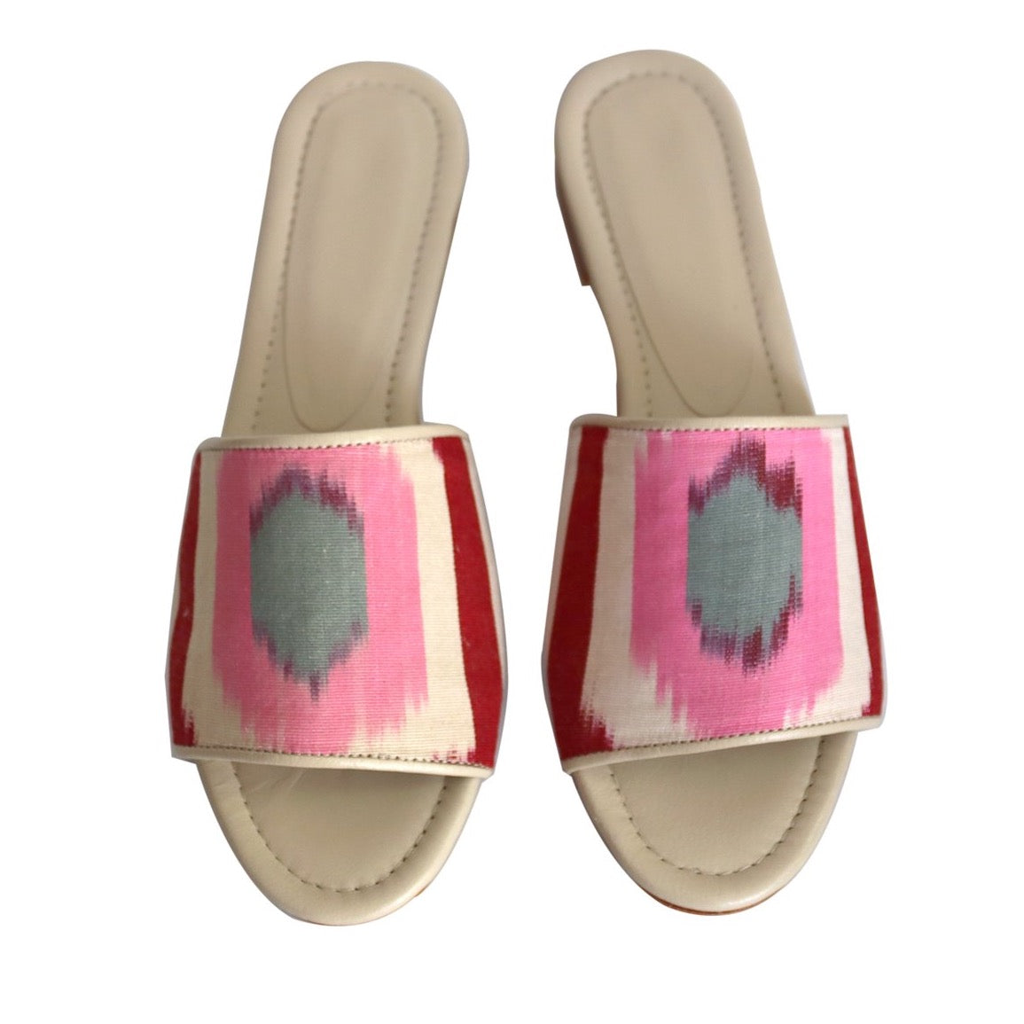 silk ikat slippers 016