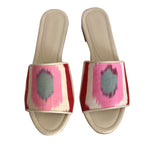 silk ikat slippers 016