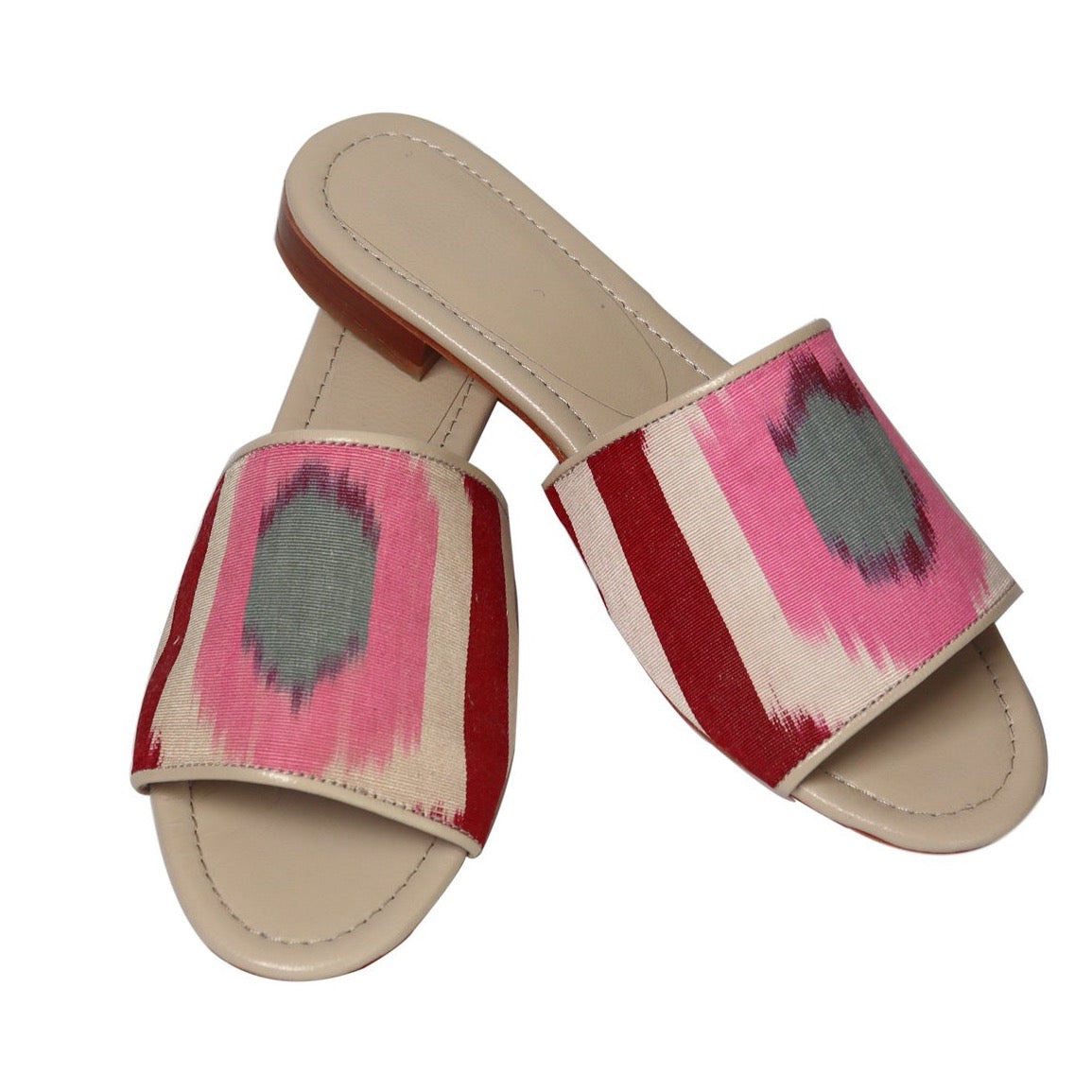 silk ikat slippers 016