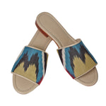 silk ikat slippers 014