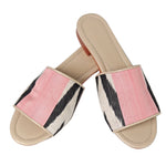 silk ikat slippers 028