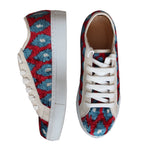 silk velvet ikat sneakers 034