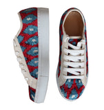 silk velvet ikat sneakers 034