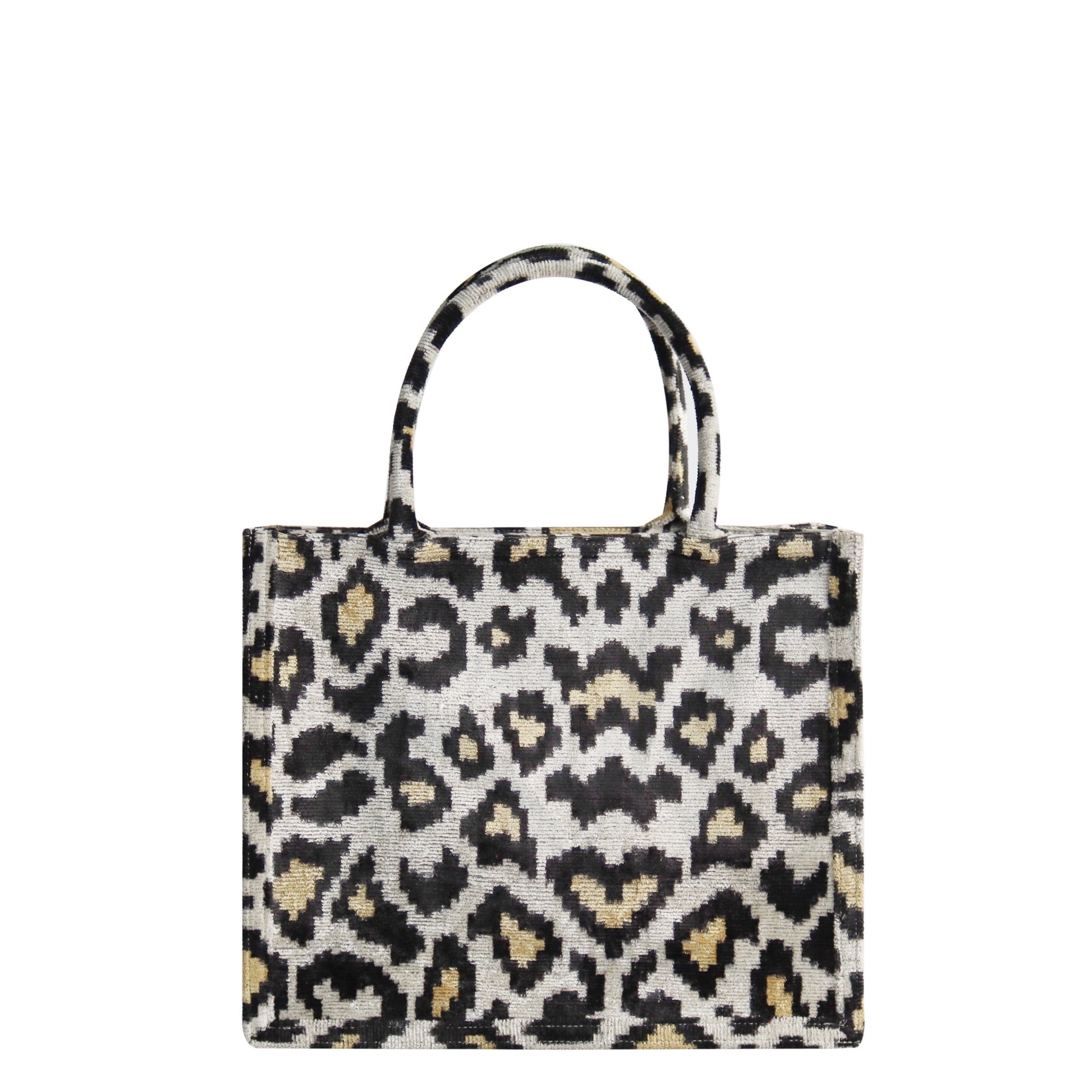 silk velvet ikat mini totebag 022