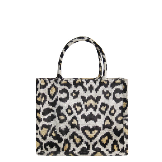 silk velvet ikat mini totebag 022