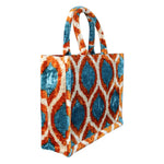 silk velvet ikat totebag 039