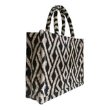 silk velvet ikat totebag 054