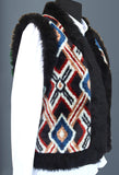 Silk Velvet Ikat Vest